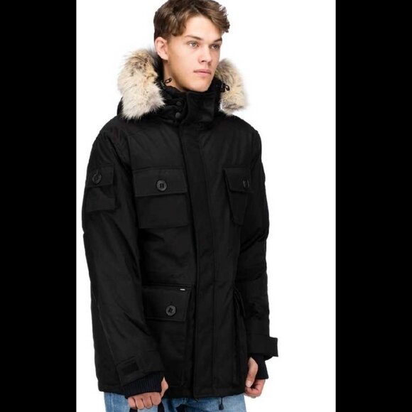 Nobis Barry men's xl parka black - Picture 4 of 4